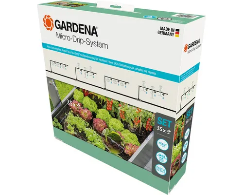 Startovací Set GARDENA micro-drip pro záhon 35 rostlin