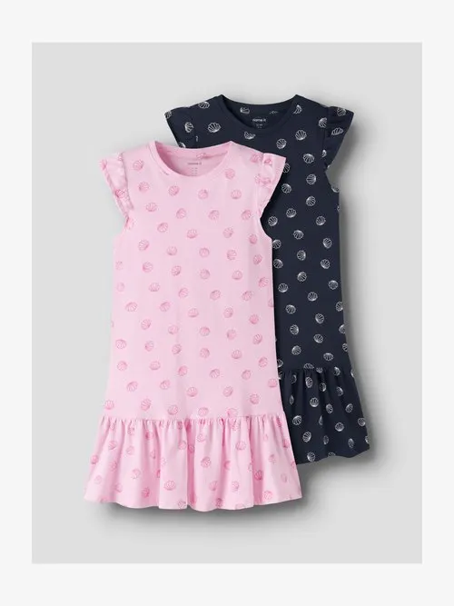VIDA 2 PACK - Jerseykjole - pirouette/navy