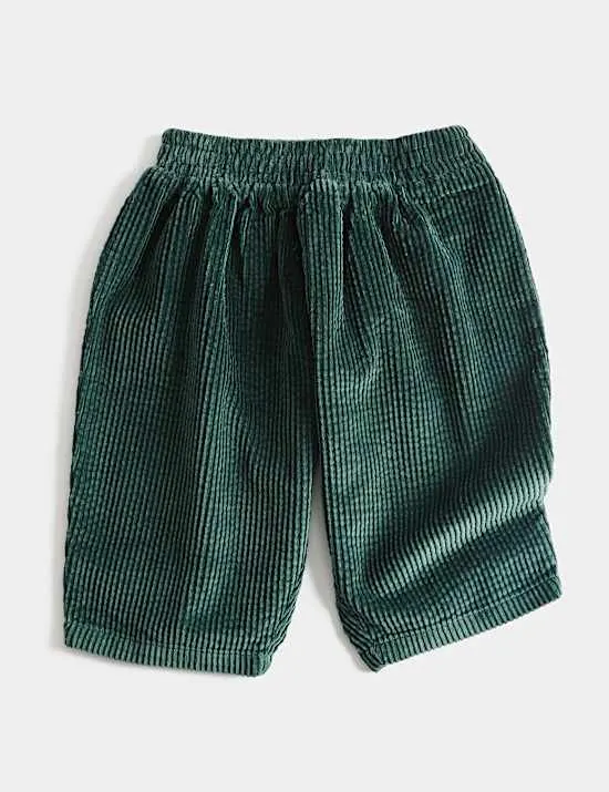 Pure Cotton Cord Trousers (0-5 Yrs)