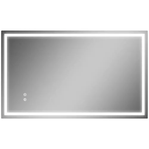 39.4-inch LED Bathroom Mirror with Frontlit and Backlit in Clear