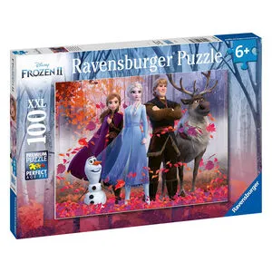 Puzzle 100 Pièces XXL La Magie Forêt La Reine des Neiges 2