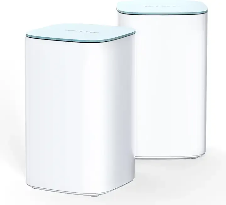 WAVLINK AX3000 WiFi 6 Mesh System 2 Pack - 2026 Latest, Up to 3.0 Gbps Speed & 5,000 Sq. Ft. Coverage, Replaces Wireless Router and WiFi Extender Signal Booster, Support Wired Backhaul, App Control