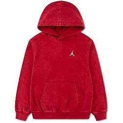 Jordan Boys' Washed Fleece Pullover Hoodie