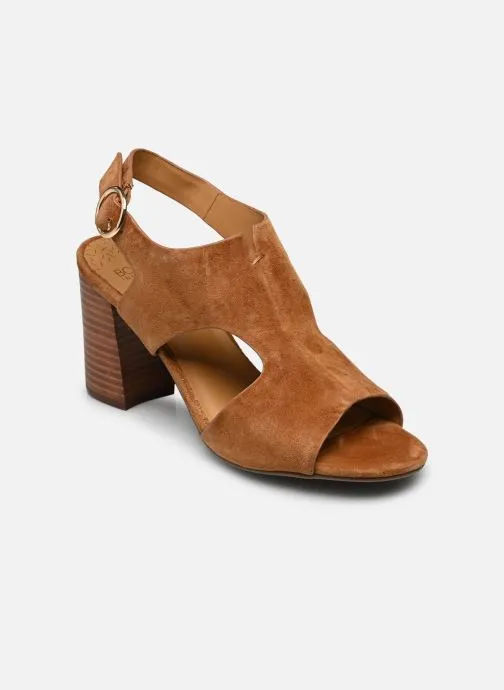 Sandalen PENSEE dames bruin
