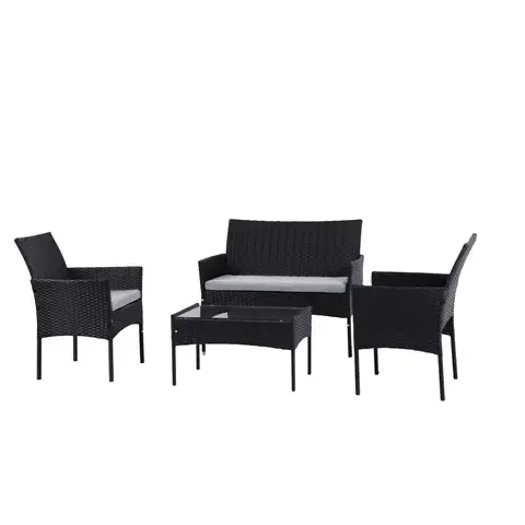 Juego de Living Ratan Napoli 4 P
