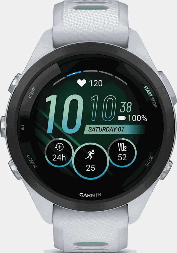 Forerunner 265S, AMOLED, smartklokke, multisportklokke - Hvit