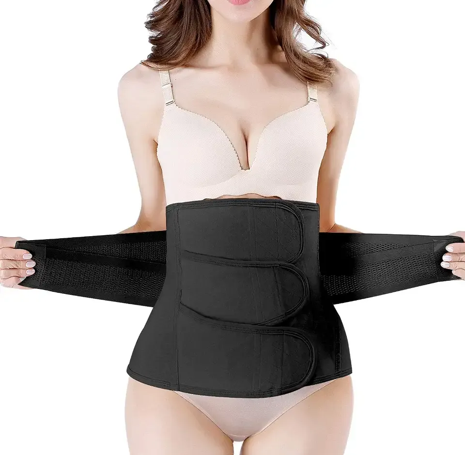 Postpartum Girdle C-Section Recovery Belt Belly Wrap Belly Band | Postpartum Belly Band Post Surgery Pregnancy Belly Support Band Abdominal Binder Shapewear Back Support