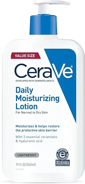 CeraVe Daily Moisturizing Lotion, Face and Body Lotion, Skin care, 19oz
