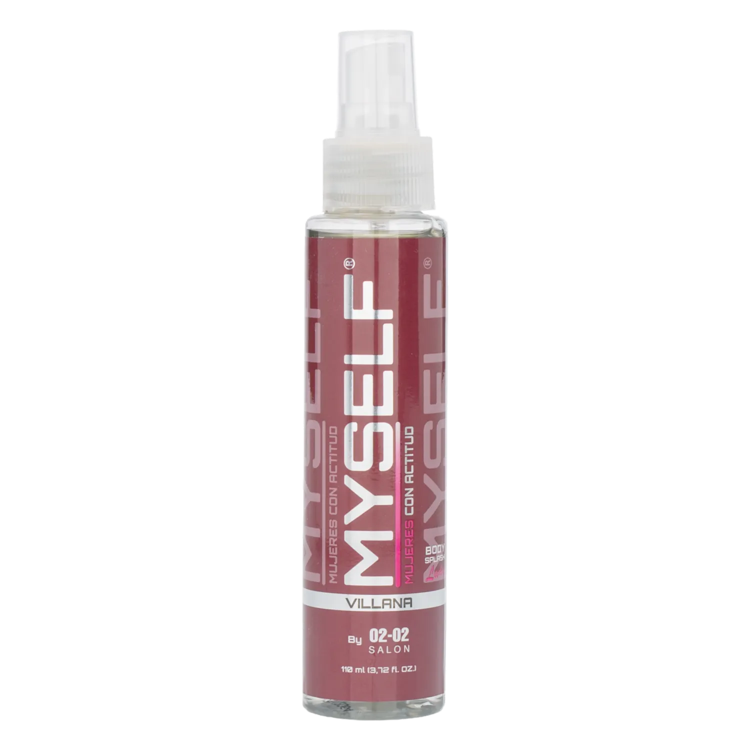 Body Splash Para Mujer Fragancia Villana MYSELF 110 Ml