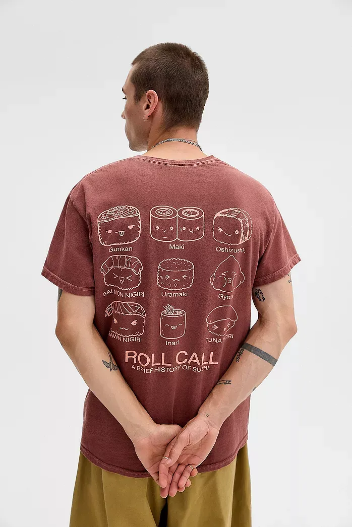 T-shirt grafica UO Rose Roll Call