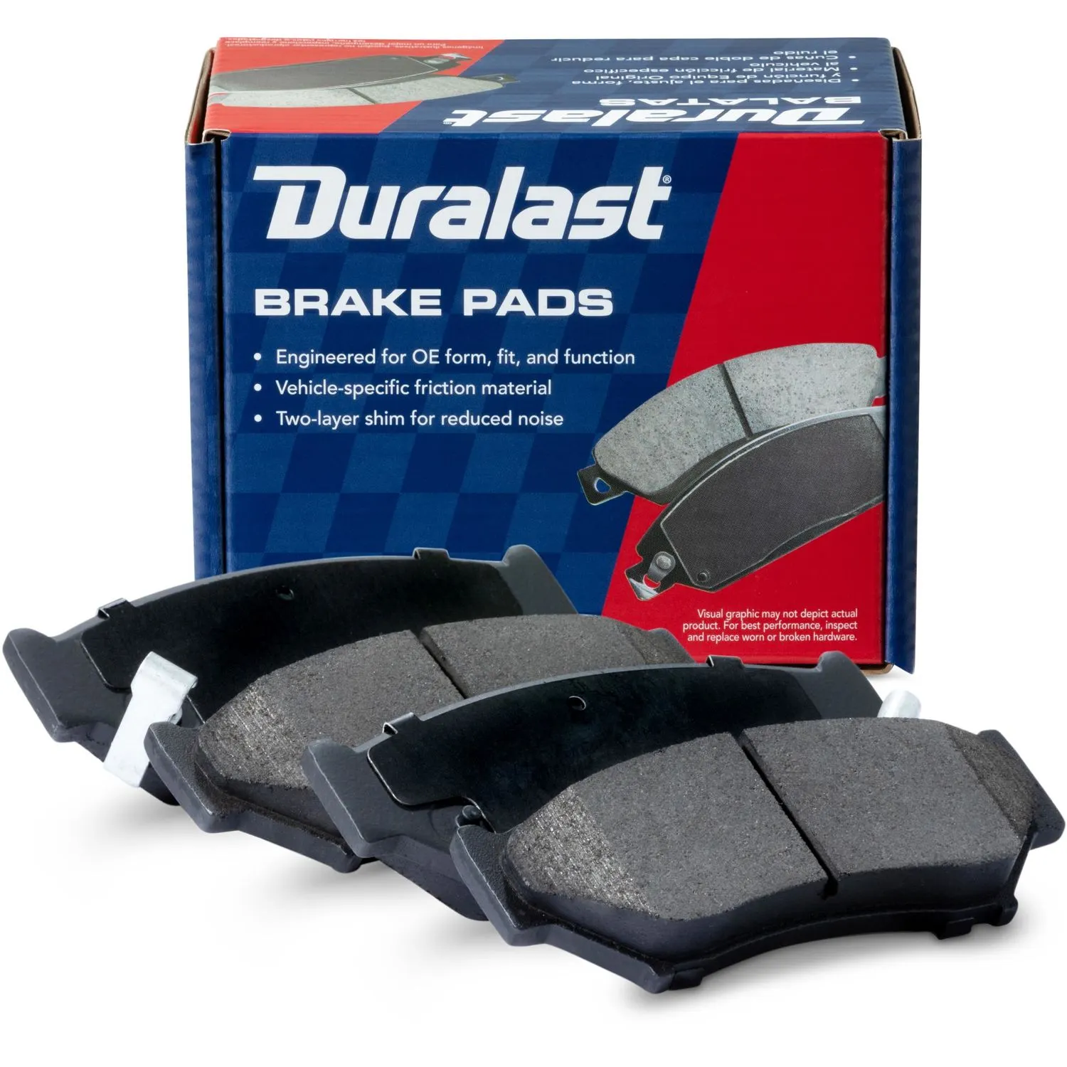 Balatas Semi-Metalicas Duralast MKD556