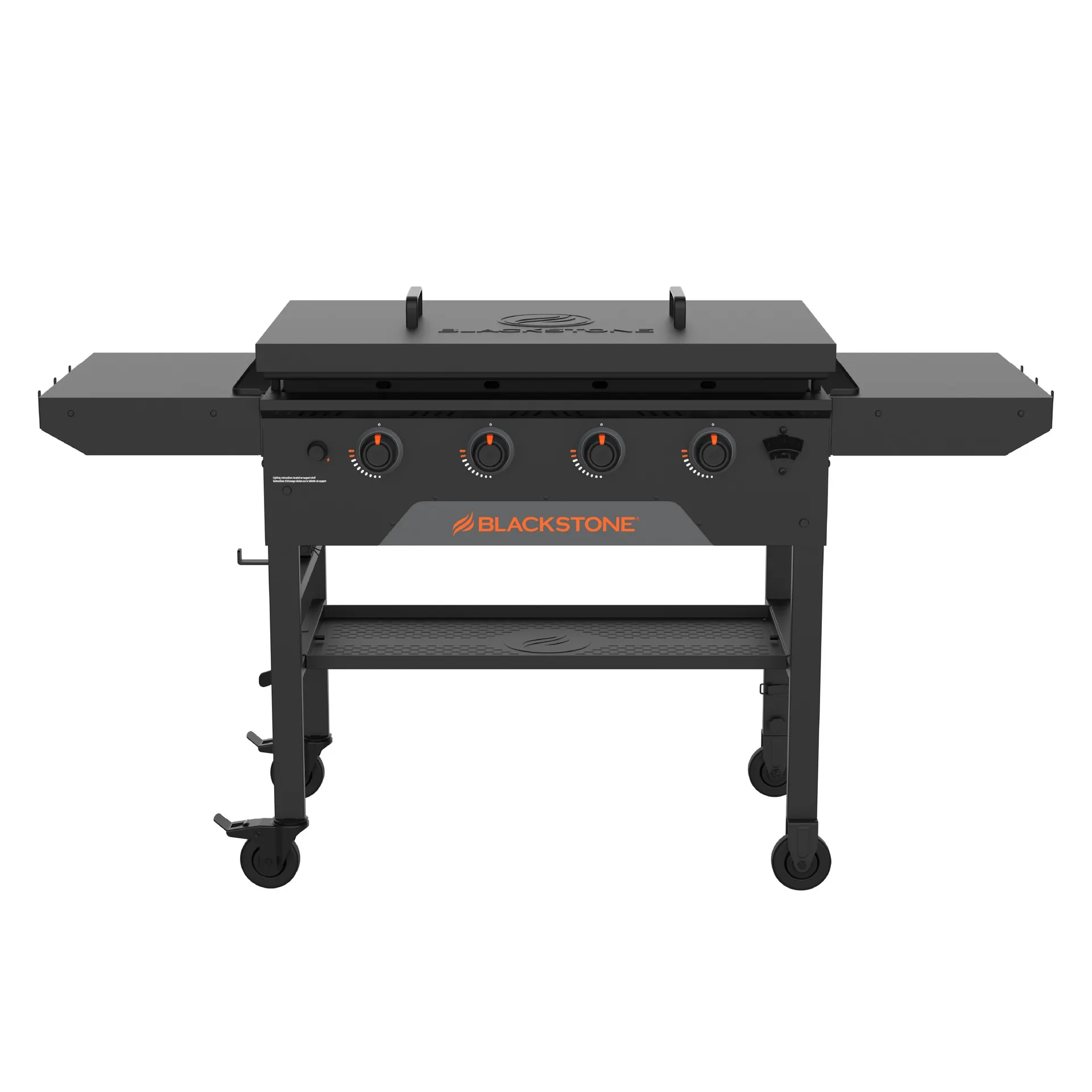 36" Original Omnivore Griddle with Hard Cover 4 -Burner Liquid propane Flat Top Grill