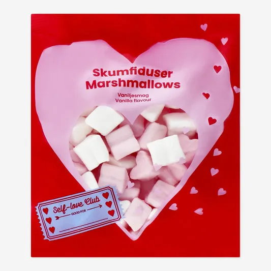 Marshmallow hearts - Vanilla flavour