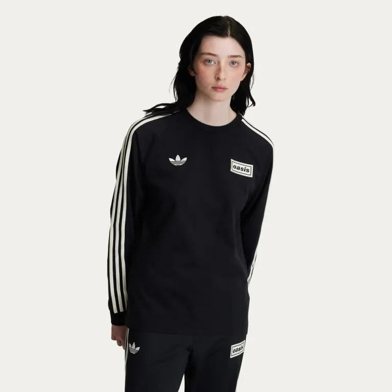 TOUR 3-STRIPES LS T-SKJORTE