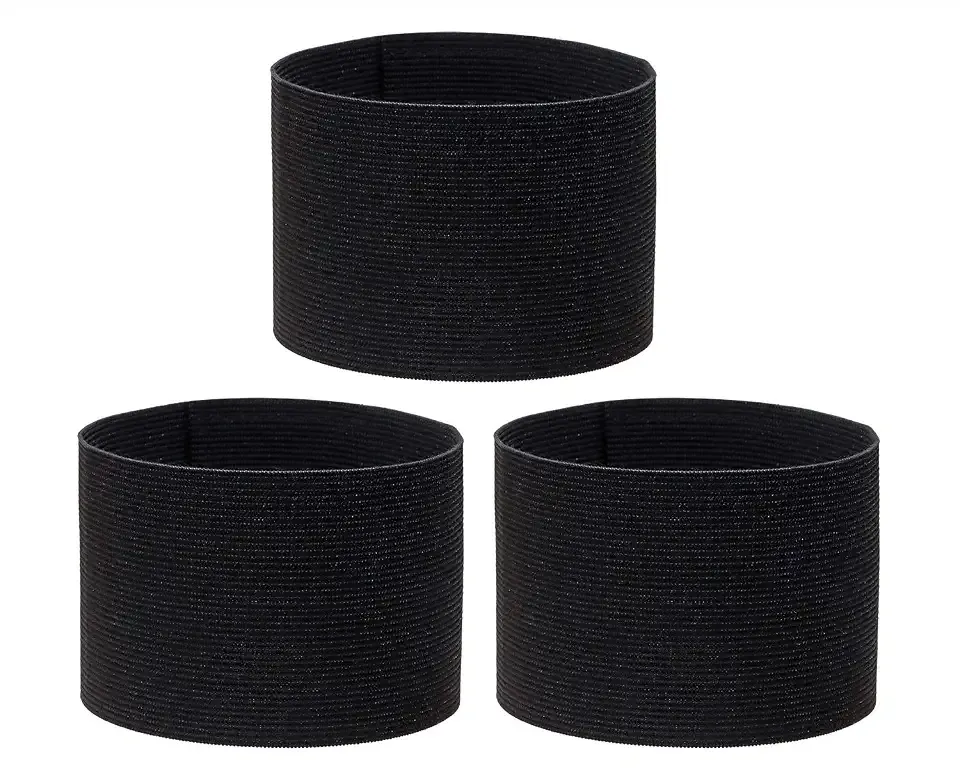 ONLYKXY 3PCS Captain Armbands 7x32.5CM/2.75x12.79inch Adjustable Leader Armband Team Sport Armband for Soccer Basketball Volleyball School Team Competition Coach Players Wrist Arm Bands