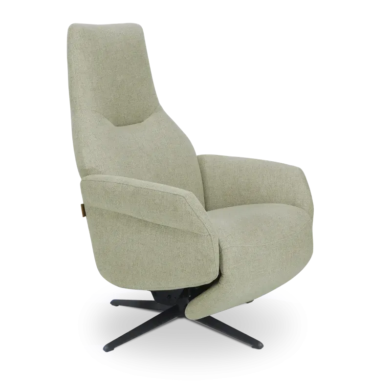 Relaxfauteuil Opera - handmatig - stof Soda Herb
