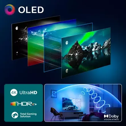 PHILIPS 65OLED810/12 65" 4K OLED AMBILIGHT TV