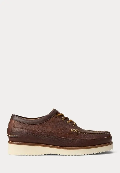 RANGER LOW LEATHER WORKBOOT - Casual snøresko - brown