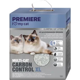 Premiere pijesak za mačke Multi-Cat Carbon control XL 10 l