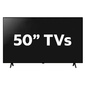 50 inch TVs