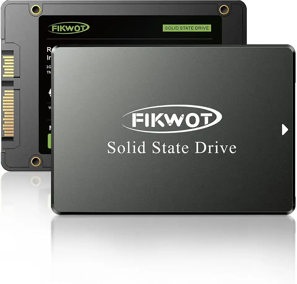 Fikwot FS810 128GB SSD, 2.5" SSD SATA III 6Gb/s, Solid State Drives, Up to 560MB/s, 3D NAND TLC Flash, Internal SSD for Desktops and Laptops(Black)