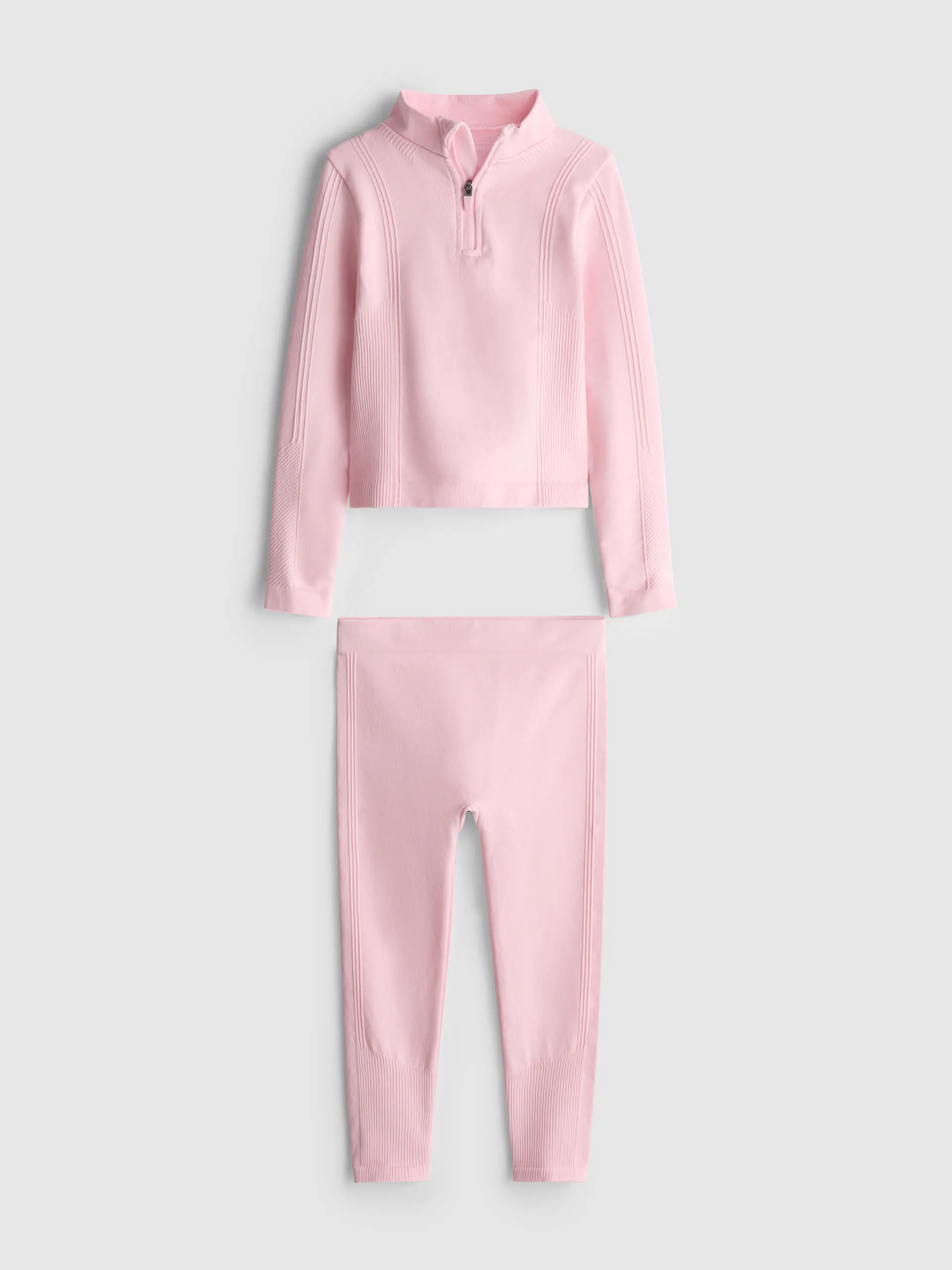 3–8 ans | Ensemble de sport sweat-shirt à col cheminée et legging