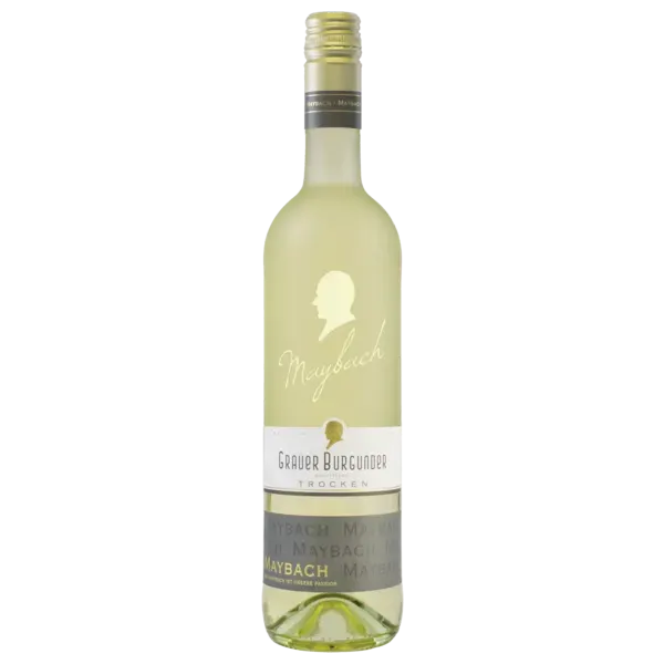 Maybach Rebsortenweine oder Secco Rheinhessen oder Pfalz, leicht, fruchtige Aromen, frisch und jugendlich, trocken, halbtrocken oder lieblich. auch alkoholfrei 0,75 l Flasche (1 l = 3.99)