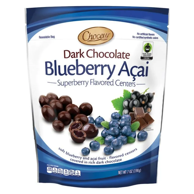 Choceur Blueberry Acai Dark Chocolate