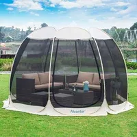 Carpa Alvantor para Exteriores con Montaje Instantáneo Protección UV y Malla Antiinsectos