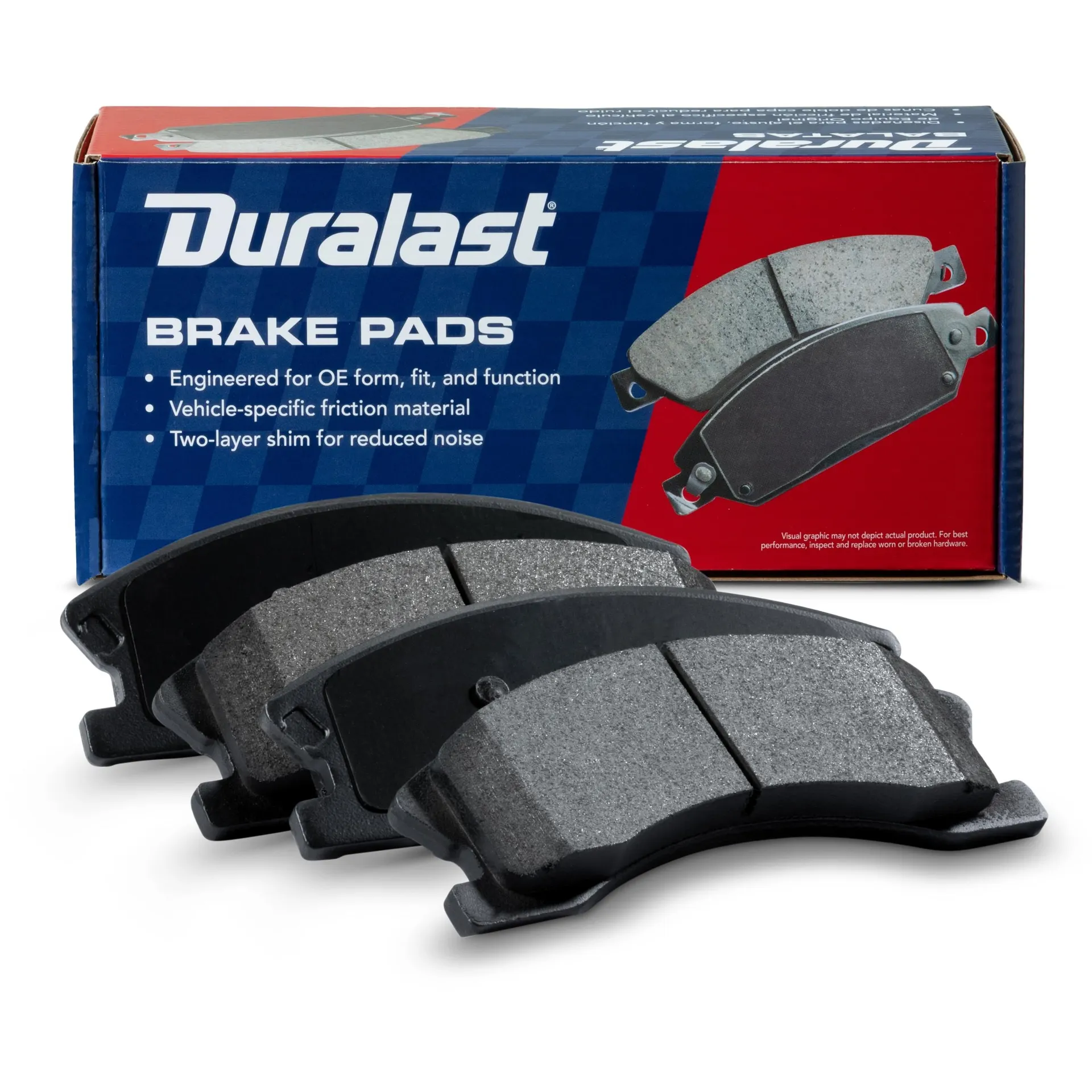 Duralast Semi-metallic Brake Pads MKD945