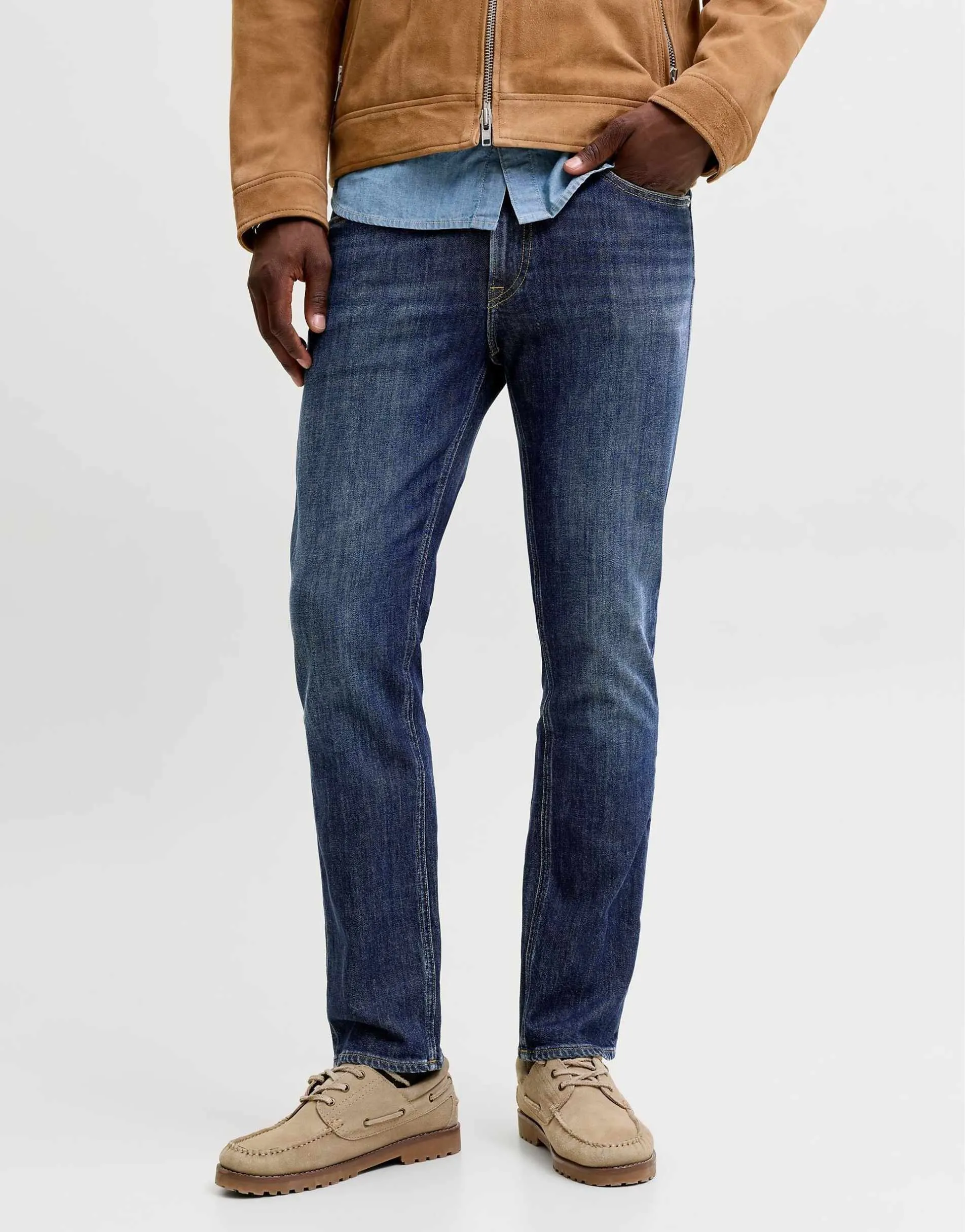 Jack & Jones Regular fit jeans in blue denim