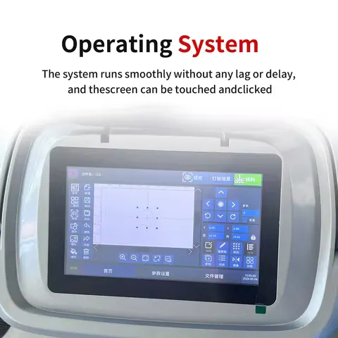 TOIREISX H1 10W Fiber Laser Engraver with 7" Smart Touchscreen 12000mm/s Fast Laser Engraver Machine, 110x110mm Working Area, Portable Laser Marking Machine for Metal, Jewelry, Leather