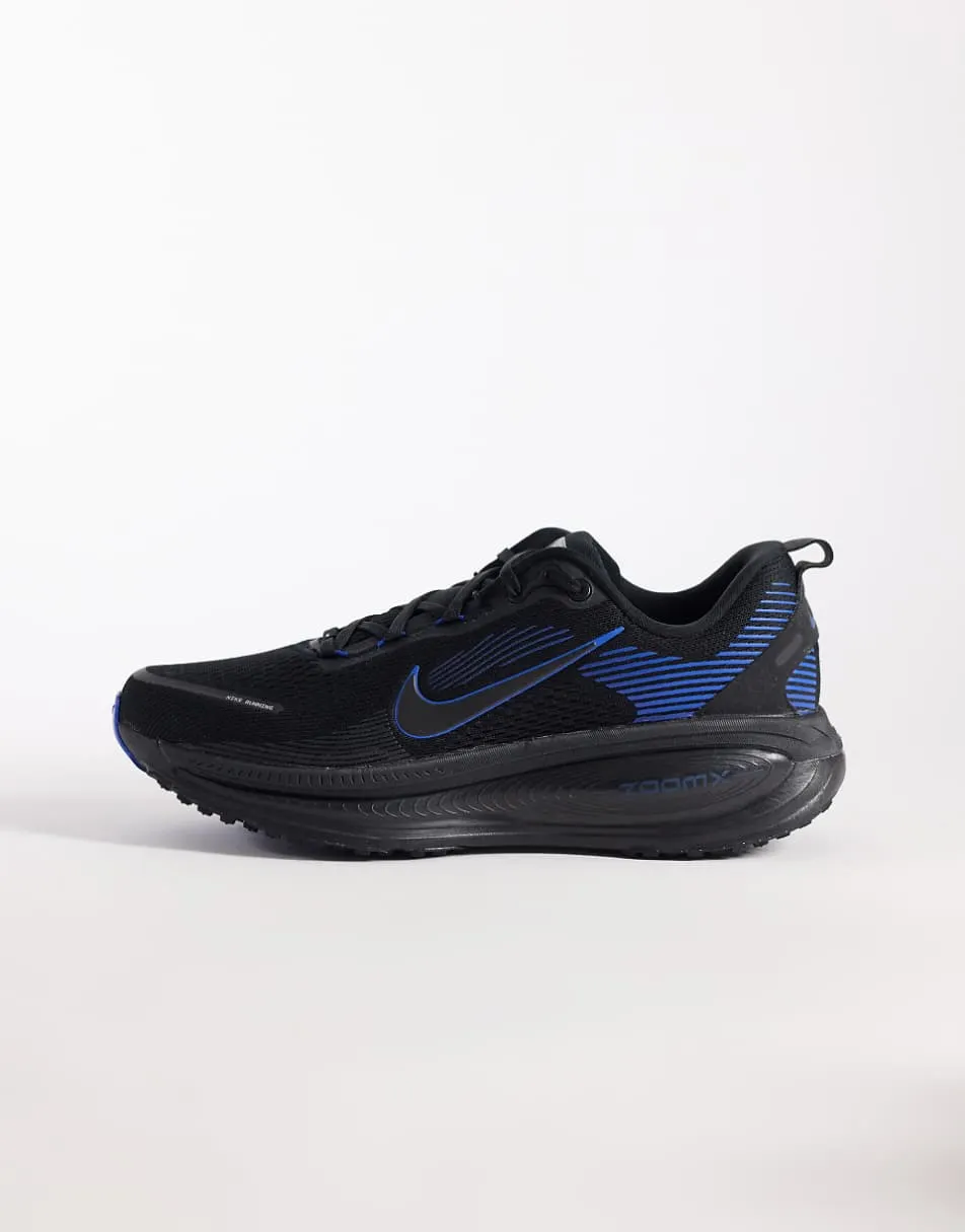 Nike Running Vomero 18 trainers in black and blue