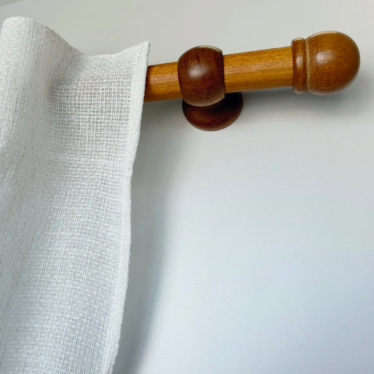 Kit Bastone in Legno per Tende Elisa Teak