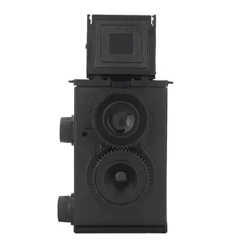 【B74A】Retro Double Reflective 35Mm Film Camera Adult Science DIY Dual Lens Assembly 2025 New Vlog Recording Story