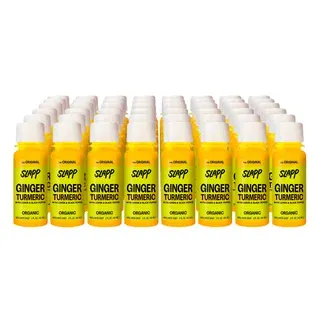 SLAPP Organic Ginger & Turmeric Daily Booster Shots 48-count