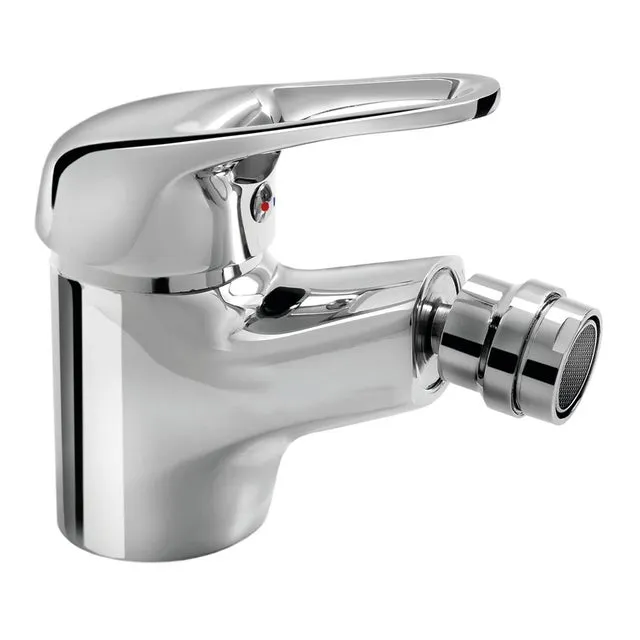 Rubinetto per bidet getto laminare cristallino Mirage MARCO MAMMOLITI cromo lucido