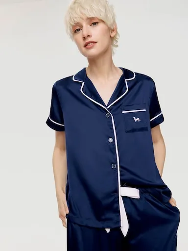 Tux Luxe Satin Short Sleeve Shirt