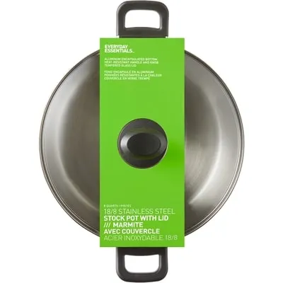8qt Stainless Steel Stock Pot