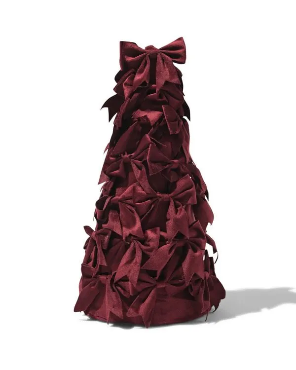strikkenboom 17x17x36.5 cm rood