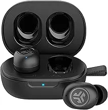 JLab JBuds Mini True Wireless Bluetooth Earbuds + Charging Case, Charcoal Black, IP55 Sweat and Dust Proof, Bluetooth Multipoint, Be Aware Audio, 3 EQ Sound Settings, Crystal Clear Calls