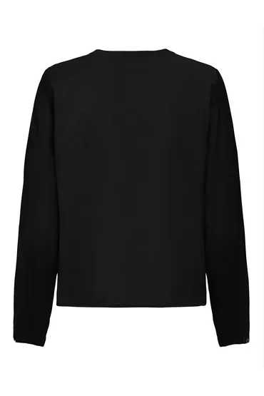 Camisa animal print manga larga