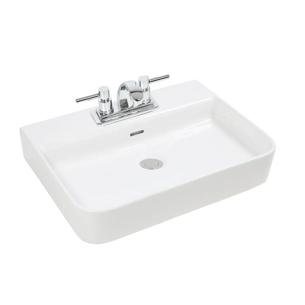Glacier Bay Rectangular Vessel Sink