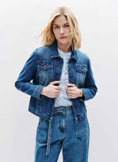 Spijkerjassen 251V-VHOLIDAY dames blauw