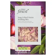 Tesco Finest Sage & Red Onion Stuffing 130G