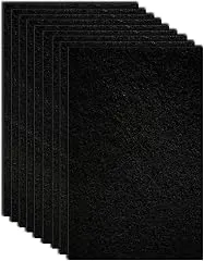 MEDUWEDU 10-Pack 4.5" x 6.5" Carbon Filt…