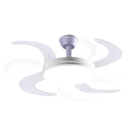 Ventilatore da soffitto con pale a scomparsa Ø108cm, 6 velocità, 3 temperature di luce, Kooper