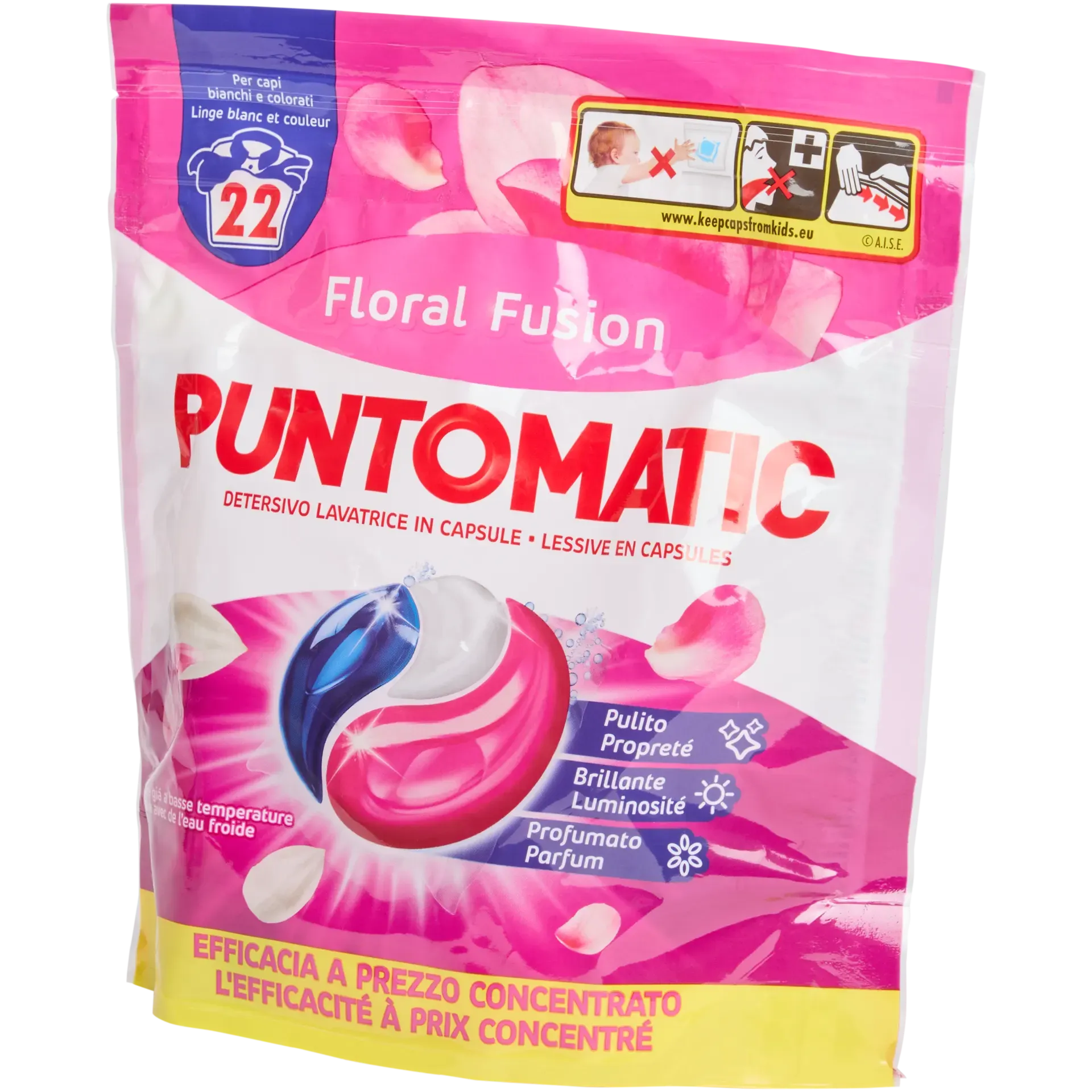 Detersivo in capsule Puntomatic Floral Fusion