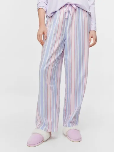 Mattress Stripe 100% Cotton Flannelette Classic Pj Pant