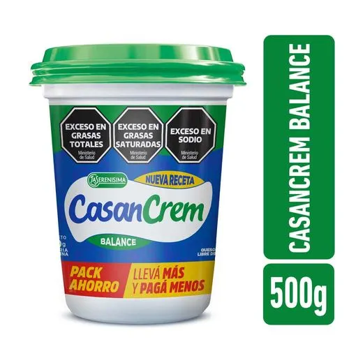 Queso Blanco Balance 500 Gr Casancrem